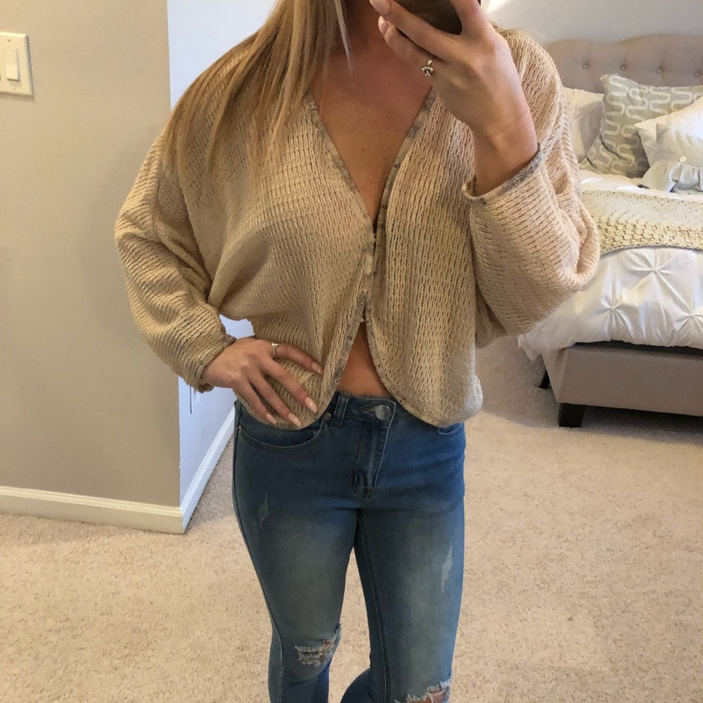 Cropped Cardigan